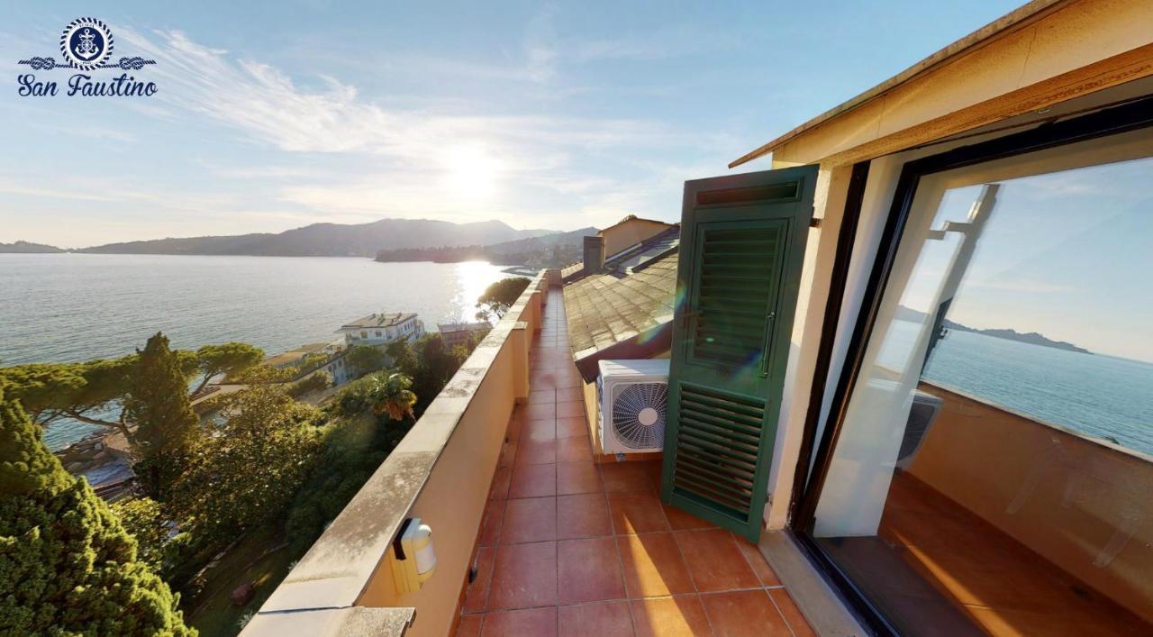 Welcome Riviera - Attico San Faustino 165 Mq Piu 110 Mq Di Terrazza- In Villa 700 ,Vista Mare Strepitosa-100 M Dalla Spiaggia-Parking Esclusivo راباللو المظهر الخارجي الصورة